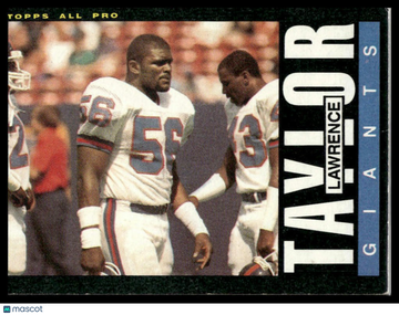 1985 Topps Lawrence Taylor #124