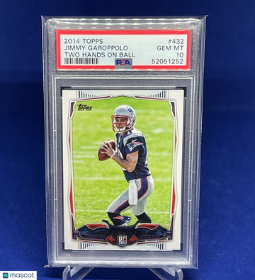 2014 Topps Jimmy Garoppolo #432 Two Hands On Ball PSA 10