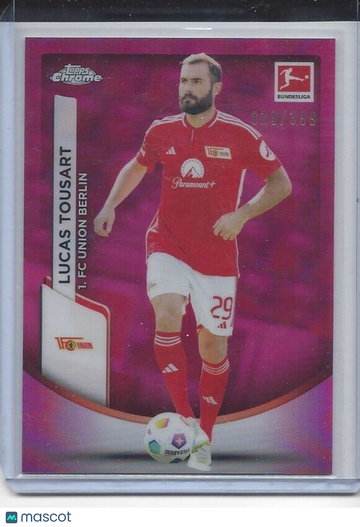 2023-24 Topps Chrome Bundesliga LUCAS TOUSART #6