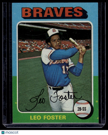 1975 Topps Leo Foster #418