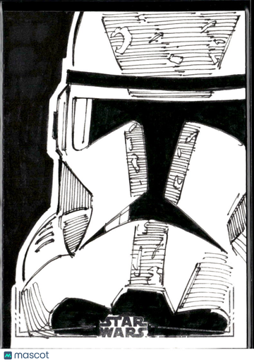 Star Wars Sketch Card Emrah Cildir Sketch