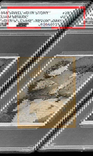 1948 Swell Babe Ruth Story Babe Ruth #28 PSA 3(MK) VG