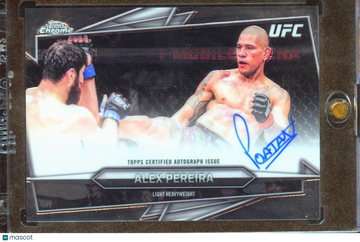 2026 Topps Chrome UFC Alex Pereira #BAV-AP