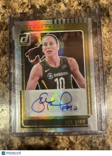 2025 Panini Donruss Sue Bird #SS-SB Holo Laser Short Print Parallel/Variety Insert Donruss