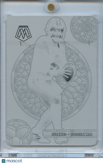 2021 Dak Prescott Mosaic Printing Plate