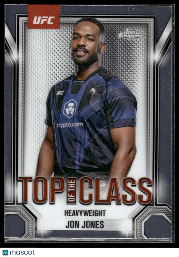 2025 Topps Chrome UFC Jon Jones #TTC-20 Top of the Class