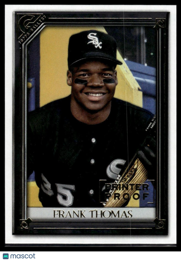 2021 Topps Gallery Frank Thomas #14 Printer Proof