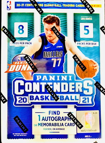 2021 Panini NBA Contenders Blaster Box - 40 cards per box- Autos/ Rookies/ Parallels/ NEW Factory Sealed