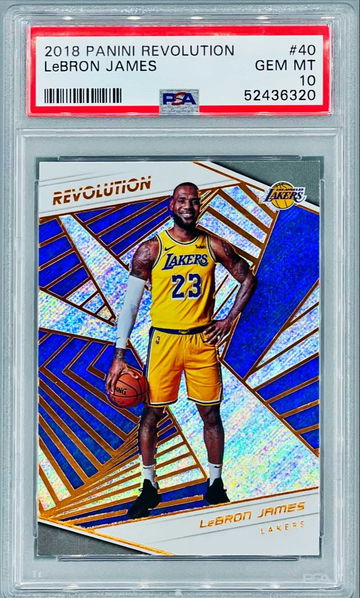 LeBron James 2018 Revolution Base PSA 10