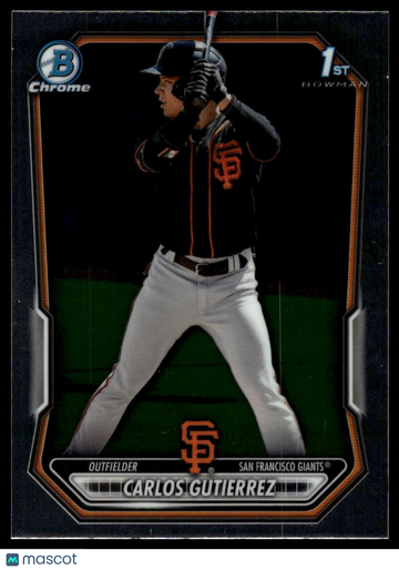 2026 Bowman Carlos Gutierrez #BCP-14 Chrome Prospects