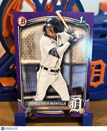 2025 Bowman - Prospects Purple Franyerber Montilla #BP-5