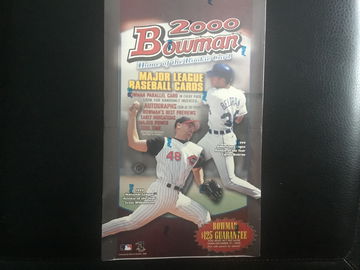 2000 bowman baseball hobby box