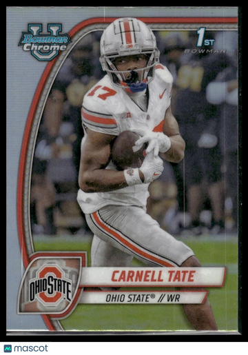 2024 Bowman University Chrome Carnell Tate #39 Refractor