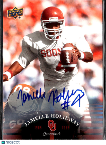 2011 Upper Deck University of Oklahoma Football Jamelle Holieway #50