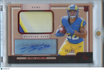 2024 Panini Blake Corum Rookie Panini Authentic