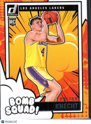 2024-25 Donruss Dalton Knecht #15 Bomb Squad