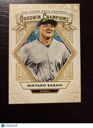 2025 Upper Deck Goodwin Champions Rintaro Sasaki #9