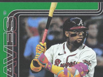2025 Topps Update Series Ronald Acuña Jr. #ASG-18 Green
