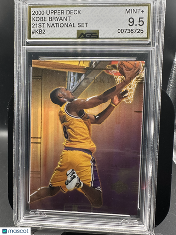 2000 Upper Deck 21st National Set Kobe Bryant #KB2 AGS 9.5