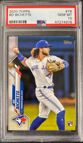 Bo Bichette 2020 Topps series 1