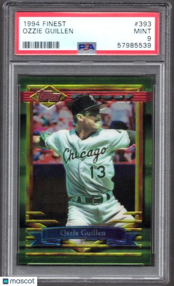 1994 Finest Ozzie Guillen #393 PSA 9