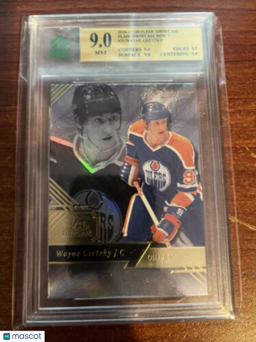 2016-17 Upper Deck Fleer Showcase Wayne Gretzky MNT 9