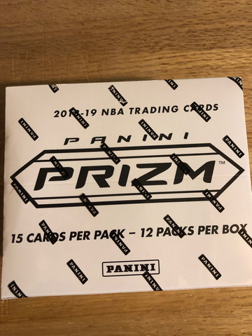 2018 Panini Prizm Cello MultiPack Box 
