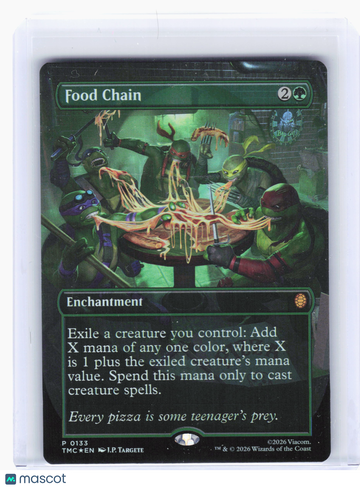 Commander: Teenage Mutant Ninja Turtles Food Chain Foil Promo (Borderless) #133
