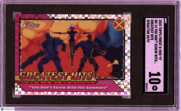 2025 Topps Finest X-Men '97 You Don't Screw With The Summers #GH-14 SGC 10