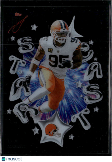 Myles Garrett 2025 Topps Signature Class Stars Cleveland Browns