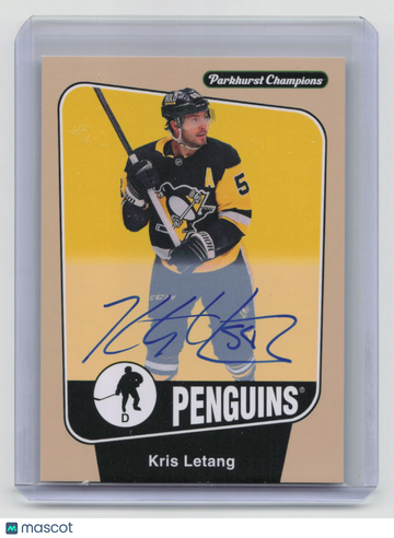 2024-25 Upper Deck Parkhurst Champions Auto Kris Letang #68