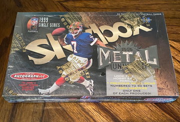 1999 Fleer Skybox Metal Universe Hobby Factory Sealed Box