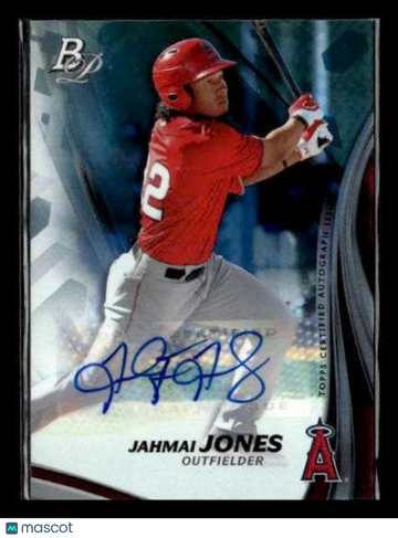 2017 Bowman Platinum - Top Prospects Autographs Jahmai Jones #TPA-JJO