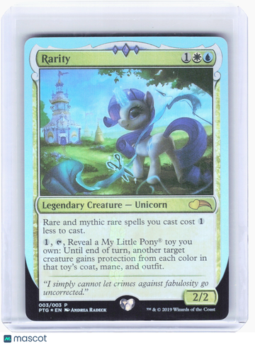 Ponies: The Galloping Rarity Foil Promo #3