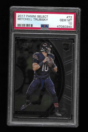 2017 PANINI SELECT MITCHELL TRUBISKY #72