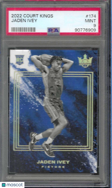 2022 Panini Court Kings Jaden Ivey #174 PSA 10