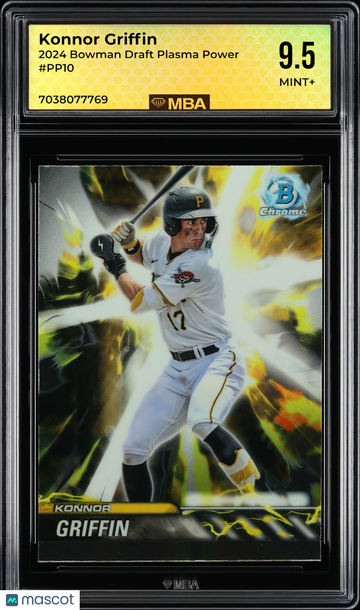 2024 Bowman Draft Plasma Power Konnor Griffin #PP10 MBA 9.5