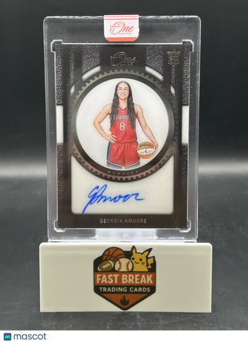 2025 Panini One and One Basketball Georgia Amoore #SS-GA /99 RC