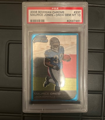 2006 Bowman Chrome #237 Maurice Jones-Drew PSA 10