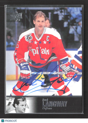 2018 Upper Deck Ultimate Collection Hockey Rod Langway #AL-94
