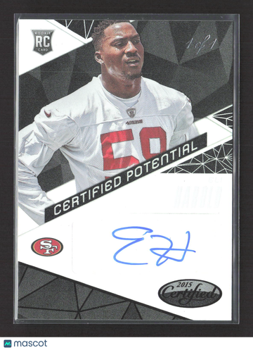 2015 Panini Certified Certified Potential Eli Harold #CP-EH RC