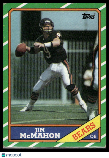 1986 Topps Jim McMahon #10