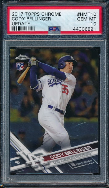 2017 Topps Chrome #HMT10 Cody Bellinger PSA 10 6891