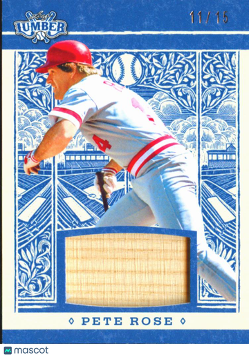 Pete Rose 2025 Leaf Lumber Game-used bat /15 Cincinnati Reds