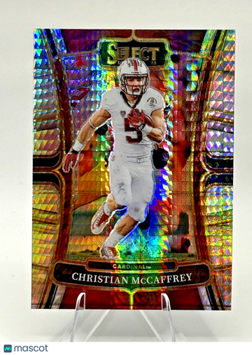 2023 Panini Select Draft Picks Christian McCaffrey #41 Hyper Prizm Parallel/Variety Base Set
