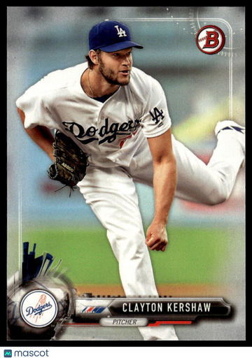 2017 Bowman Clayton Kershaw #80