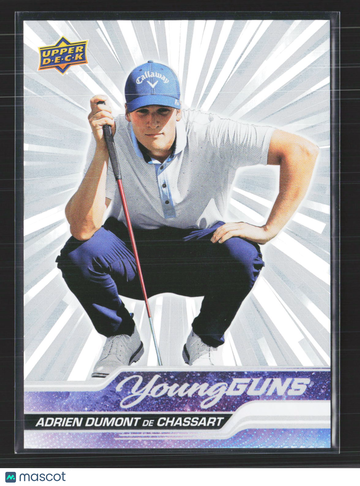 2024 Upper Deck Goodwin Champions Young Guns Adrien Dumont de Chassart #YG-4
