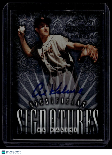 1998 Donruss Signature Al Kaline #NNO Significant Signatures SN AU