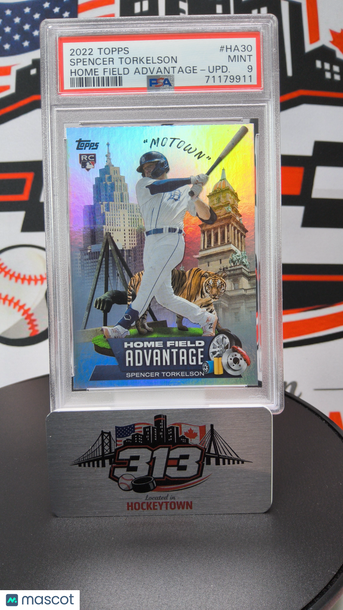 2022 Topps Home Field Advantage Spencer Torkelson #HA-30 RC PSA 9