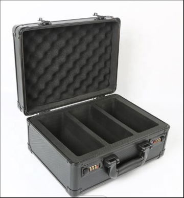 Slab Case 3 Row (Fits PSA,BGS,SGC,CGS,HGA) Graded Card Case Storage W/ Dual Lock System